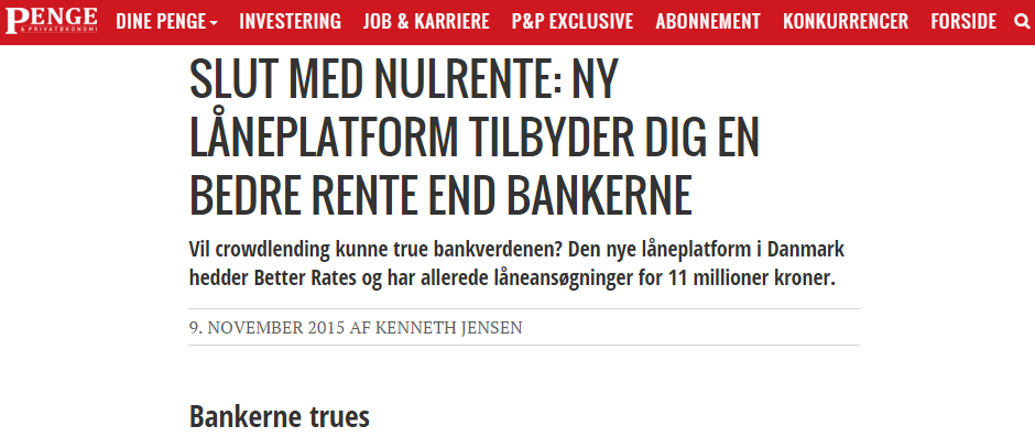 Penge.dk artikel